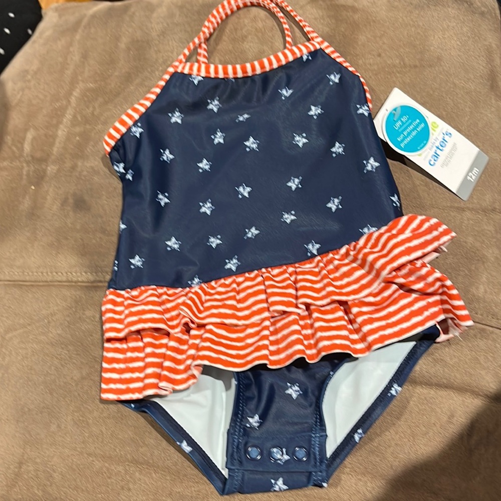 NWT! Carters Swimsuit 12 month